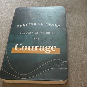 Prayers to Share: Courage Coffee Table Book - Blue and Orange